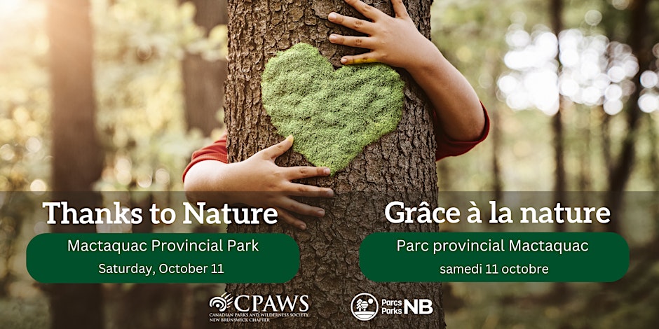 Thanks to Nature with CPAWS NB 